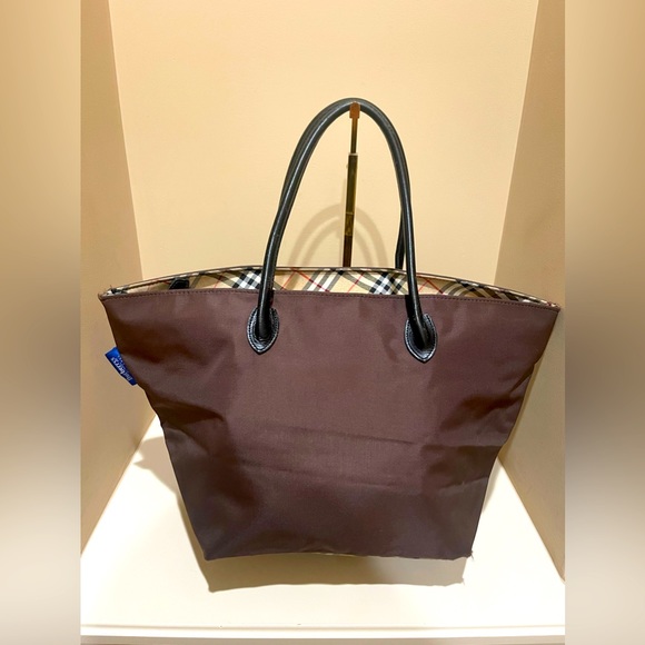 Burberry Of London Brown Nova Checked Classic Tote - Picture 1 of 9